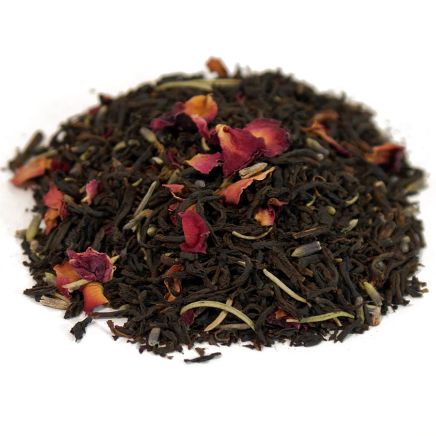 Victorian Earl Grey loose tea pile 