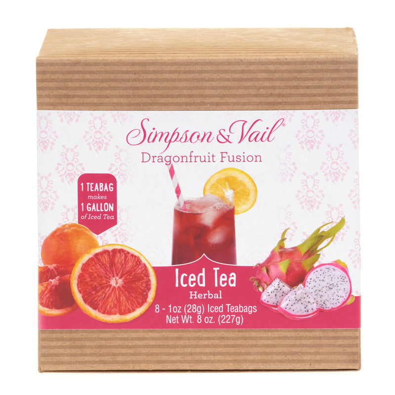 Dragonfruit Fusion Herbal Fruits Iced Teabags (8)
