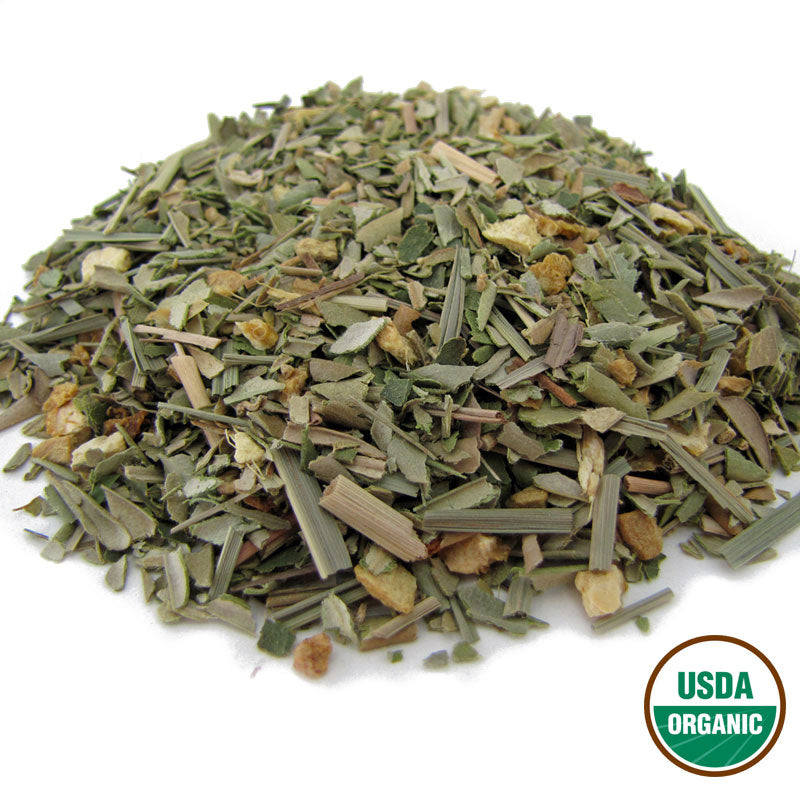 Athena's Lemon Olive Leaf Herbal Tea Pile