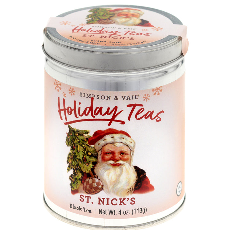 st nick's tea tin